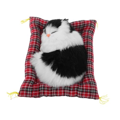 TOYANDONA Simuliertes Katzenmodell Miniaturkatzen-künstlerfiguren Realistische Katzenfiguren Realistische Kätzchenmodelle Falsche Katzen Katze Tiermodell Polyester von TOYANDONA