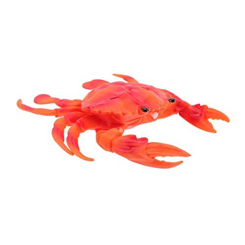 TOYANDONA Simuliertes Meereslebewesen Krabbenmodell Squeeze mit Sound Effekt Aquarium Dekoration Kreatives Lernspielzeug TOYANDONA Simuliertes Meereslebewesen Krabbenmodell Squeeze mit Sound Effekt Aquarium Dekoration Kreatives Lernspielzeug von TOYANDONA