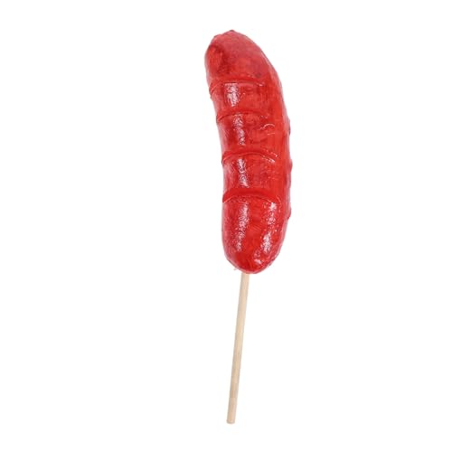 TOYANDONA Simuliertes Modell des Barbecue -Spießs lebensechte Lebensmittelverzierung gefälschter Hot Dog Simulations-Hot-Dog-Modell Faux Food künstliche Lebensmittelrequisiten Prop Essen PVC von TOYANDONA
