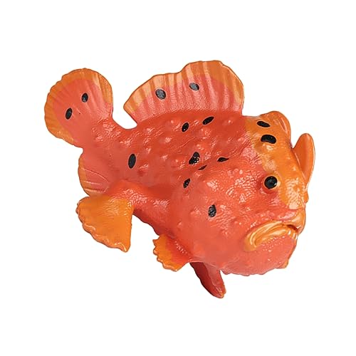 TOYANDONA Simuliertes Steinfisch Modell für Aquarien Kunststoff Tiermodell zur Dekoration für Zuhause Garten Balkon Lernspielzeug für Umweltbewusstsein TOYANDONA Simuliertes Steinfisch Modell für Aquarien Kunststoff Tiermodell zur Dekoration für Zuhause Garten Balkon Lernspielzeug für Umweltbewusstsein von TOYANDONA