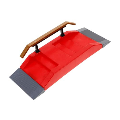TOYANDONA Finger-Skateboard-rampen-Set – Einfacher Zusammenbau Spaß Und Herausforderung Beim Skateboarden von TOYANDONA