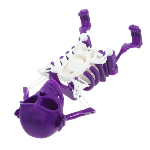 TOYANDONA Tanzendes Skelett Spielzeug für Kinder Flexibles Stress Spielzeug aus Kunststoff Indoor Outdoor für Jungen und Mädchen von TOYANDONA