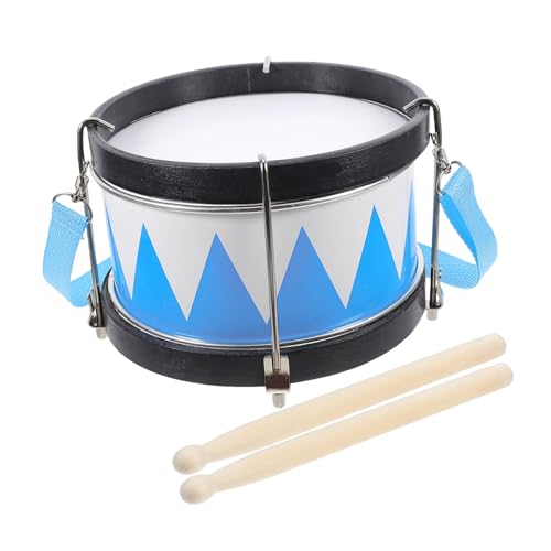 TOYANDONA Snare Drum Percussion Instrument Blau Pädagogisches Orff Musikspielzeug für Hand Auge koordination Rhythmusförderndes Schlagzeug Schüler und Anfänger TOYANDONA Snare Drum Percussion Instrument Blau Pädagogisches Orff Musikspielzeug für Hand Auge koordination Rhythmusförderndes Schlagzeug Schüler und Anfänger von TOYANDONA