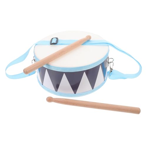 TOYANDONA Snare Drum Trommel Schlaginstrument mit Sticks und Tragriemen Pädagogisches Percussion Musikinstrument für Kleinkinder und Rhythmusgefühl und Konzentration von TOYANDONA