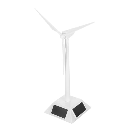 TOYANDONA Solarbetriebene Weiße Windmühle Modell Drehendes Windradspielzeug Wissenschaftliches Lernwerkzeug für Dekoratives Desktop Ornament für Büro Klassenzimmer und Zuhause TOYANDONA Solarbetriebene Weiße Windmühle Modell Drehendes Windradspielzeug Wissenschaftliches Lernwerkzeug für Dekoratives Desktop Ornament für Büro Klassenzimmer und Zuhause von TOYANDONA