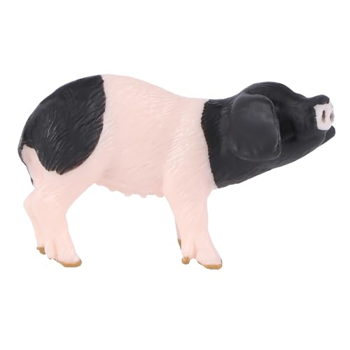 TOYANDONA Solides Schweinemodell Simulation Deko Figur Pädagogisch Sammelfigur Adorn von TOYANDONA