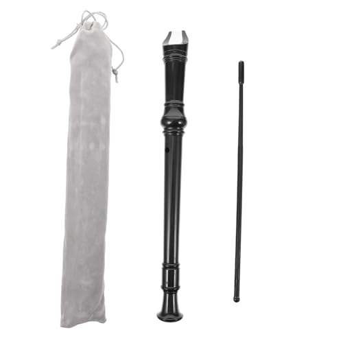 TOYANDONA Sopranblockflöte Abs Musikinstrument mit Reinigungsstab Leichte Lernflöte für Jungen und Mädchen Langlebig und Klangstark für Kinderhandkoordination TOYANDONA Sopranblockflöte Abs Musikinstrument mit Reinigungsstab Leichte Lernflöte für Jungen und Mädchen Langlebig und Klangstark für Kinderhandkoordination von TOYANDONA