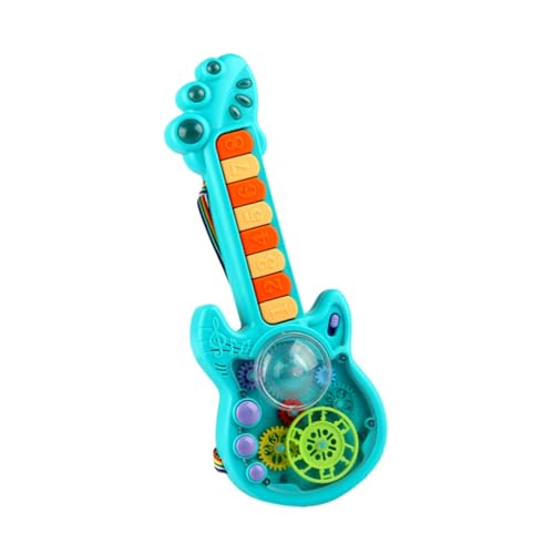 TOYANDONA Sound- Und Lichtgitarrenspielzeug Gitarre Für Gitarren- Bildungsspielzeug Gitarrengeschenk Für Gitarre Für Anfänger Lustiges Gitarrenspielzeug Plastik TOYANDONA Sound- Und Lichtgitarrenspielzeug Gitarre Für Gitarren- Bildungsspielzeug Gitarrengeschenk Für Gitarre Für Anfänger Lustiges Gitarrenspielzeug Plastik von TOYANDONA