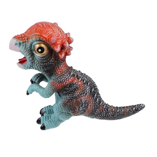 TOYANDONA Soundeffekt Dinosaurier Mini Modell mit Realistischem Design Wasserdichter Bunter Kinderspielzeug für Jungen und Mädchen zur Frühkindlichen Bildung und Zufällige Zufällige Farbe von TOYANDONA