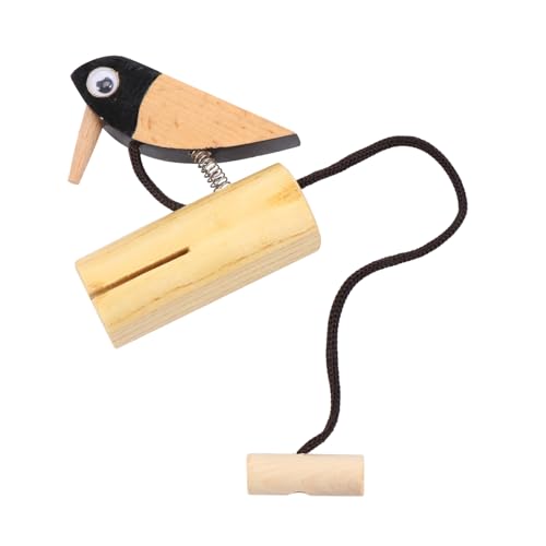 TOYANDONA Specht Perkussion Percussion- Für -Instrument Specht Musikalischer Ton Hölzernes Percussion-Musikinstrument Kinderspielzeug Schlaginstrument Klangfass Holz TOYANDONA Specht Perkussion Percussion- Für -Instrument Specht Musikalischer Ton Hölzernes Percussion-Musikinstrument Kinderspielzeug Schlaginstrument Klangfass Holz von TOYANDONA