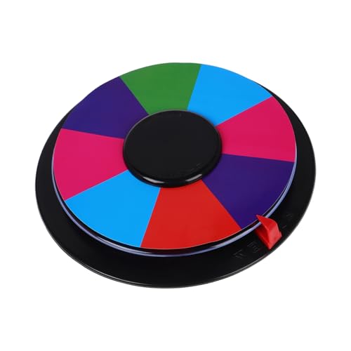 TOYANDONA Spiel Plattenspieler Sich Drehendes Preisrad -Spiel Für Den Unterricht Spinnrad Schicksalsrad Spielrad Farbkreis Plastik TOYANDONA Spiel Plattenspieler Sich Drehendes Preisrad -Spiel Für Den Unterricht Spinnrad Schicksalsrad Spielrad Farbkreis Plastik von TOYANDONA