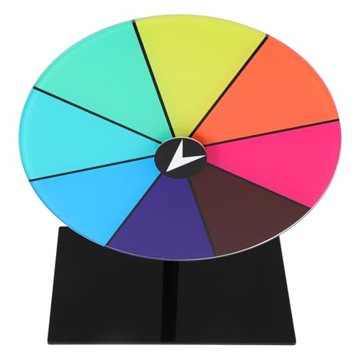 TOYANDONA Spiel Roulette Preise Für Party Zubehör Rad Spiel Rad Tischplatte Party Spiele Acryl von TOYANDONA
