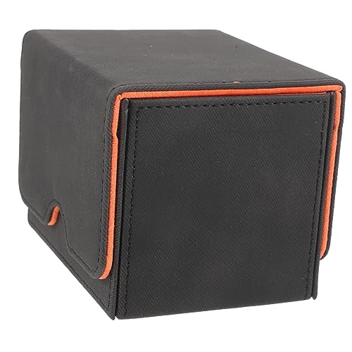 TOYANDONA Spielkartenhalter Party Dein Stichwort Starr Kartenboxen Für Sammelkarten Inhaber Veranstalter Verrückt Für Karten Streichhölzer Tablett Pu-Fall Schwarz Hochwertiges Pu-Leder TOYANDONA Spielkartenhalter Party Dein Stichwort Starr Kartenboxen Für Sammelkarten Inhaber Veranstalter Verrückt Für Karten Streichhölzer Tablett Pu-Fall Schwarz Hochwertiges Pu-Leder von TOYANDONA