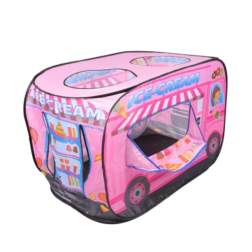 TOYANDONA Spielzelt Eiswagen aus Reißfestem Vliesstoff für Drinnen und Draußen Leicht zu Verstauen für Mädchen Geburtstag Party und Freizeitspaß TOYANDONA Spielzelt Eiswagen aus Reißfestem Vliesstoff für Drinnen und Draußen Leicht zu Verstauen für Mädchen Geburtstag Party und Freizeitspaß von TOYANDONA