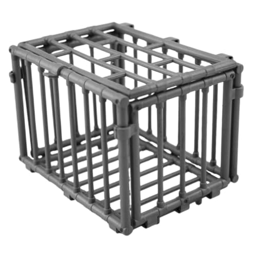 TOYANDONA Mini Käfig Modell - Simulationskäfigdekor Aus Kunststoff Für Puppenhaus Zubehör, Kleintiere Und Hamster, Kreative Mini Dekoration Für Zuhause TOYANDONA Mini Käfig Modell - Simulationskäfigdekor Aus Kunststoff Für Puppenhaus Zubehör, Kleintiere Und Hamster, Kreative Mini Dekoration Für Zuhause von TOYANDONA