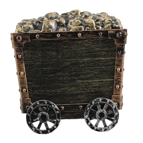 TOYANDONA Spielzeug-bergbauwagen Als Schatzkiste Für Junge Mädchen Kleine Schatztruhe Aus Multifunktionales Spielzeug Zum Lernen Und Entdecken von TOYANDONA
