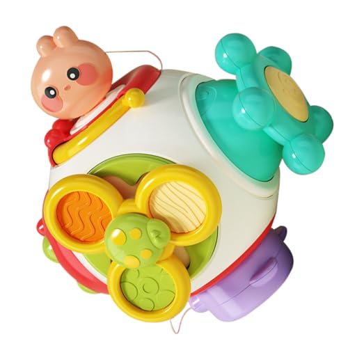 TOYANDONA Sensorisches Babyspielzeug 1-jähriges Kleinkind Beschäftigungswürfel Pädagogisches Lernspielzeug Für Kleinkinder Leuchtende Farben Sicheres Material TOYANDONA Sensorisches Babyspielzeug 1-jähriges Kleinkind Beschäftigungswürfel Pädagogisches Lernspielzeug Für Kleinkinder Leuchtende Farben Sicheres Material von TOYANDONA