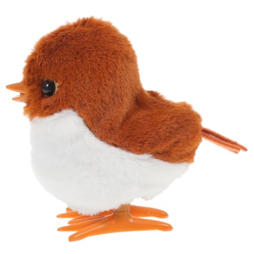 TOYANDONA Springendes Spatzspielzeug Tier Aufziehen Spatz-aufziehspielzeug Tier-aufziehspielzeug Für Party Tiere Aufziehen Aufziehbares Tierspielzeug Lustiges Tiermodell Plüsch Brown TOYANDONA Springendes Spatzspielzeug Tier Aufziehen Spatz-aufziehspielzeug Tier-aufziehspielzeug Für Party Tiere Aufziehen Aufziehbares Tierspielzeug Lustiges Tiermodell Plüsch Brown von TOYANDONA