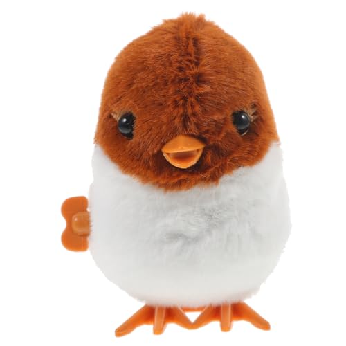 TOYANDONA Springendes Spatzspielzeug für kinderspielzeug lauch Kuscheltier Wind-up spielsachen Party Gefälligkeiten simuliertes Tierspielzeug Plüsch Brown TOYANDONA Springendes Spatzspielzeug für kinderspielzeug lauch Kuscheltier Wind-up spielsachen Party Gefälligkeiten simuliertes Tierspielzeug Plüsch Brown von TOYANDONA