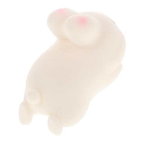 TOYANDONA Squeeze Bunny Stress aus Langlebigem TPR Material Handliches Kleines Dehnbares Kaninchenspielzeug zur Stressreduktion Praktisches Fidget Toy für Büro und Zuhause von TOYANDONA