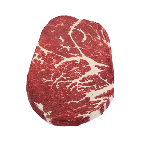TOYANDONA Steak-Modell Rindersteak Haushalt Seifenschale Requisiten für Fleisch Augensteak Gourmet-Requisiten Partydekoration Kunstfleisch Simulation von Essensrequisiten Polymer Harz TOYANDONA Steak-Modell Rindersteak Haushalt Seifenschale Requisiten für Fleisch Augensteak Gourmet-Requisiten Partydekoration Kunstfleisch Simulation von Essensrequisiten Polymer Harz von TOYANDONA