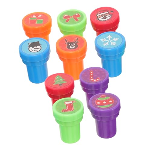 TOYANDONA Stempelset Weihnachten mit Bunten Xmas Motiven Selbstfärbend Sicher und Praktisch und Bastelspielzeug für Kindergeburtstag Schule und Weihnachtsfeier TOYANDONA Stempelset Weihnachten mit Bunten Xmas Motiven Selbstfärbend Sicher und Praktisch und Bastelspielzeug für Kindergeburtstag Schule und Weihnachtsfeier von TOYANDONA