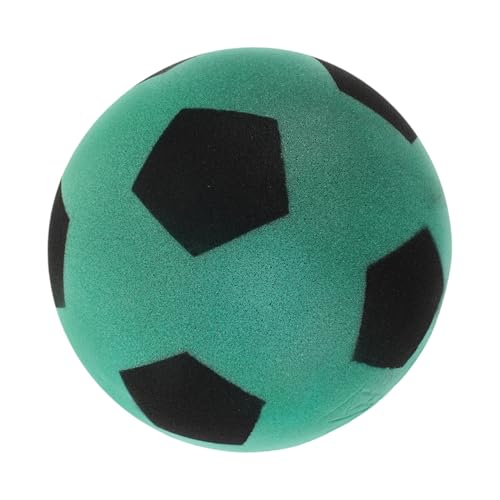 TOYANDONA Stiller Fußball Weicher Fußball Geräuschloser Fußball Familien Fußball Kinderspielzeug Fußball kinderfußball im Fußball Jonglieren mit Fußball für Fußbälle PU-Schaum Green TOYANDONA Stiller Fußball Weicher Fußball Geräuschloser Fußball Familien Fußball Kinderspielzeug Fußball kinderfußball im Fußball Jonglieren mit Fußball für Fußbälle PU-Schaum Green von TOYANDONA