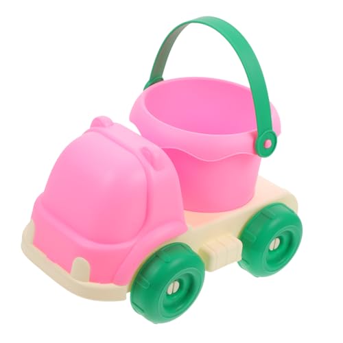 TOYANDONA Strand Spielzeugauto Strandspielzeug-LKW-Eimer Strand-Sand-LKW-Eimer Strandauto-Eimer Sandschaufeln Strandversorgung Sommer Strand Eimer Strand-Sand-Eimer-Auto Rosa Weiches Gummi TOYANDONA Strand Spielzeugauto Strandspielzeug-LKW-Eimer Strand-Sand-LKW-Eimer Strandauto-Eimer Sandschaufeln Strandversorgung Sommer Strand Eimer Strand-Sand-Eimer-Auto Rosa Weiches Gummi von TOYANDONA