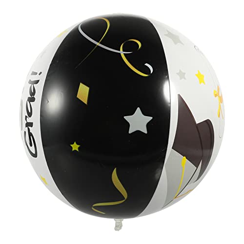 TOYANDONA Strandball Der Abschlusssaison Riese Für Den Strand Großer Wasserball Abschlussblattables Aufblasbarer Strand Bälle Aufblasbar Strandbälle Masse Großer Strand Weiß PVC TOYANDONA Strandball Der Abschlusssaison Riese Für Den Strand Großer Wasserball Abschlussblattables Aufblasbarer Strand Bälle Aufblasbar Strandbälle Masse Großer Strand Weiß PVC von TOYANDONA