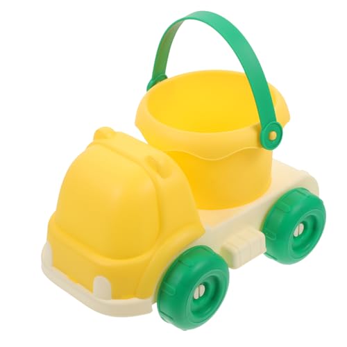 TOYANDONA Strandspielzeugauto Babyspielzeug Roboter Tragbarer Eimer Sandwagen Mit Eimer Strandautospielzeug Strandwagen Spielzeugauto Mit Eimer Spielauto Eimer Strandauto Eimer Gelb TOYANDONA Strandspielzeugauto Babyspielzeug Roboter Tragbarer Eimer Sandwagen Mit Eimer Strandautospielzeug Strandwagen Spielzeugauto Mit Eimer Spielauto Eimer Strandauto Eimer Gelb von TOYANDONA