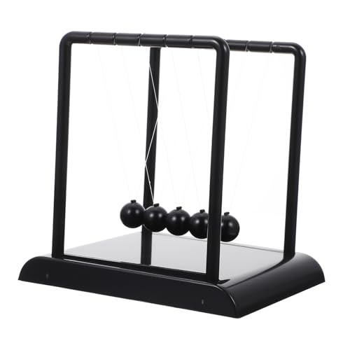 TOYANDONA Stylisches Newton Pendel Mit Schwarzem Design Kreatives Schreibtisch Gadget Für Home Office Dekoration Große Größe Für Elegante Raumgestaltung Und Stressabbau TOYANDONA Stylisches Newton Pendel Mit Schwarzem Design Kreatives Schreibtisch Gadget Für Home Office Dekoration Große Größe Für Elegante Raumgestaltung Und Stressabbau von TOYANDONA