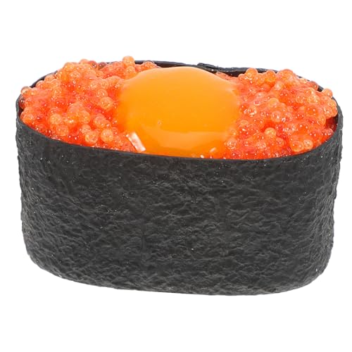 TOYANDONA Sushi-Modell gefälschtes Sushi Sushi- Sushi-Algen Künstliches Sushi Essence Model Japan Simulationsspielzeug für Simulationslebensmittelspielzeug PVC TOYANDONA Sushi-Modell gefälschtes Sushi Sushi- Sushi-Algen Künstliches Sushi Essence Model Japan Simulationsspielzeug für Simulationslebensmittelspielzeug PVC von TOYANDONA
