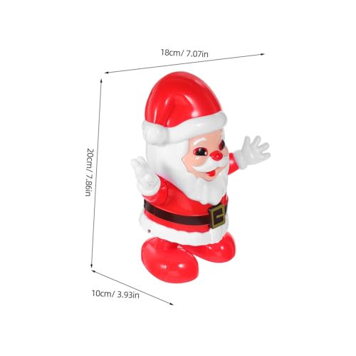 TOYANDONA Tanzender Weihnachtsmann Dekofigur Kunststoff Elektrisch Kleiner Weihnachtsmann Xmas Für Weihnachtsfeier Büro Tischdekoration Batterie Nicht Enthalten TOYANDONA Tanzender Weihnachtsmann Dekofigur Kunststoff Elektrisch Kleiner Weihnachtsmann Xmas Für Weihnachtsfeier Büro Tischdekoration Batterie Nicht Enthalten von TOYANDONA