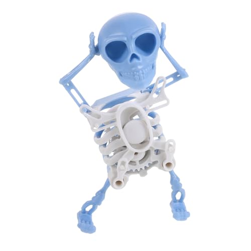 TOYANDONA Tanzendes Skelett mit Aufziehmechanismus Gedruckte Halloween Dekoration Nachtleuchtendem Blau Lustige Desktop Figur für Geburtstagsfeiern und Gruselige Anlässe TOYANDONA Tanzendes Skelett mit Aufziehmechanismus Gedruckte Halloween Dekoration Nachtleuchtendem Blau Lustige Desktop Figur für Geburtstagsfeiern und Gruselige Anlässe von TOYANDONA