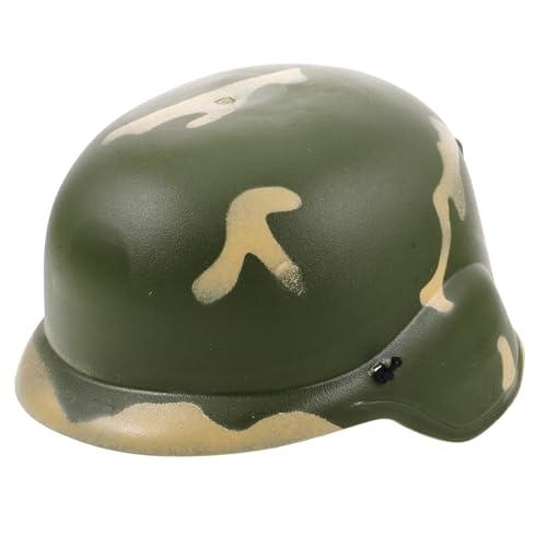 TOYANDONA Tarnhelmspielzeug Abdeckung Helm Soldatenhelm Armeehelm Für Kind Tarnung Vorgeben Junge Militärischer Hut Partygeschenke Der Armee Camouflage Plastik TOYANDONA Tarnhelmspielzeug Abdeckung Helm Soldatenhelm Armeehelm Für Kind Tarnung Vorgeben Junge Militärischer Hut Partygeschenke Der Armee Camouflage Plastik von TOYANDONA