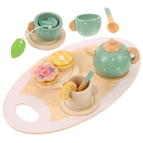 TOYANDONA Holzspielzeug Teeservice Teeservice Spielzeugset 1 Set Aus Miniatur Und Tassen Rollenspiel Küchenspielzeug Für Ideal Für Picknick Und Fantasiespiele Farbenfrohes Zubehör Für Kreative TOYANDONA Holzspielzeug Teeservice Teeservice Spielzeugset 1 Set Aus Miniatur Und Tassen Rollenspiel Küchenspielzeug Für Ideal Für Picknick Und Fantasiespiele Farbenfrohes Zubehör Für Kreative von TOYANDONA
