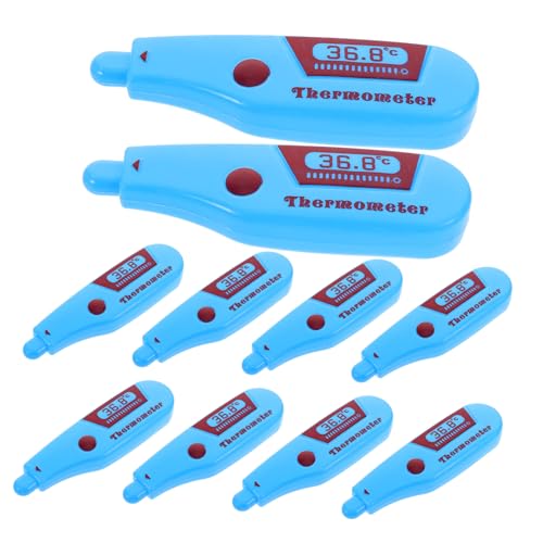 TOYANDONA Realistisches Arzt-Spielzeug-Thermometer-Set – 10-teiliges Rollenspielset Für Kinder – Arztzubehör TOYANDONA Realistisches Arzt-Spielzeug-Thermometer-Set – 10-teiliges Rollenspielset Für Kinder – Arztzubehör von TOYANDONA