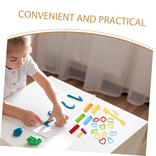 TOYANDONA Teiliges Clay Tools mit Bunten Tierformen DIY Knetformen und Stempeln Handliche Knetwerkzeuge für Vorschule und Kindergarten Fördert Kreativität und Feinmotorik bei Kleinkindern von TOYANDONA