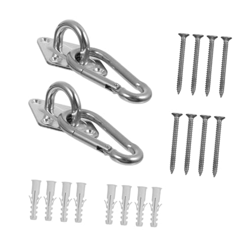 TOYANDONA Teiliges Hängehaken Multifunktionale Rostfreie Federhaken für Outdoor Schaukeln Fitnessgeräte Holzbalkenbefestigung Geräuscharm Vibrationsarm Langlebig TOYANDONA Teiliges Hängehaken Multifunktionale Rostfreie Federhaken für Outdoor Schaukeln Fitnessgeräte Holzbalkenbefestigung Geräuscharm Vibrationsarm Langlebig von TOYANDONA