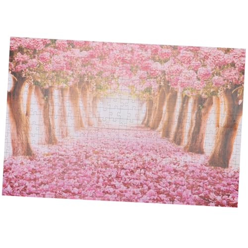 TOYANDONA Teiliges Kirschblüten Puzzle für Erwachsene Öl gemälde Motiv Präzise Farbwiedergabe Hochwertige Passgenauigkeit Familienspiel und Wanddekoration von TOYANDONA