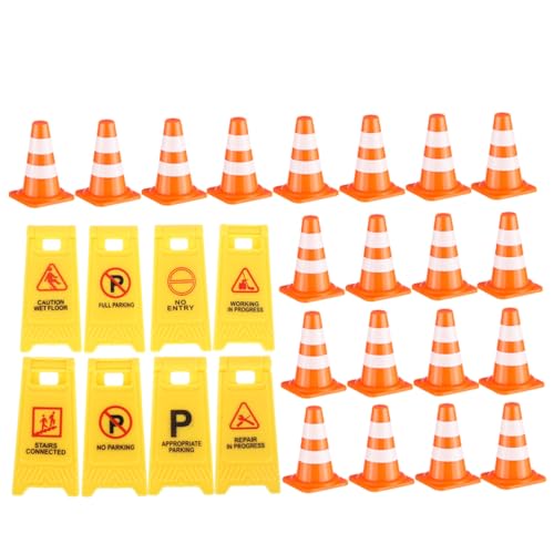 TOYANDONA Teiliges Mini Verkehrszeichen Spielset für Bunte Warnschilder Orangefarbene Verkehrskegel Pädagogisches Verkehrssicherheits und Lernspielzeug für Zuhause und Vorschule TOYANDONA Teiliges Mini Verkehrszeichen Spielset für Bunte Warnschilder Orangefarbene Verkehrskegel Pädagogisches Verkehrssicherheits und Lernspielzeug für Zuhause und Vorschule von TOYANDONA