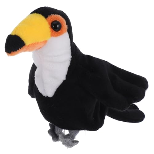 TOYANDONA Niedliches Vogelspielzeug Für Kleinkinder Plüsch-fingerpuppen Pädagogische Details Zum Geschichtenerzählen Handpuppenset Für Kinder Und Erwachsene von TOYANDONA