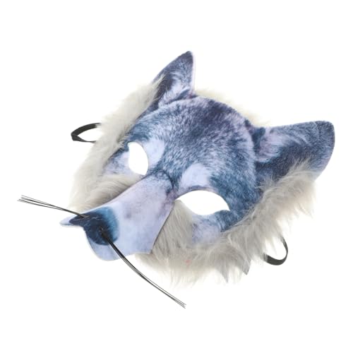 TOYANDONA Wolf Design Halloween Maske Für Kostümparty Realistische Tiermaske Für Cosplay Und Halloween Dekoration von TOYANDONA