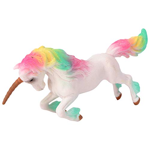 TOYANDONA Tiermodellspielzeug für Klassisches Einhorn Märchen Design Lernspielzeug für Kreative Bastelprojekte Sicher für Tier Themenpartys TOYANDONA Tiermodellspielzeug für Klassisches Einhorn Märchen Design Lernspielzeug für Kreative Bastelprojekte Sicher für Tier Themenpartys von TOYANDONA