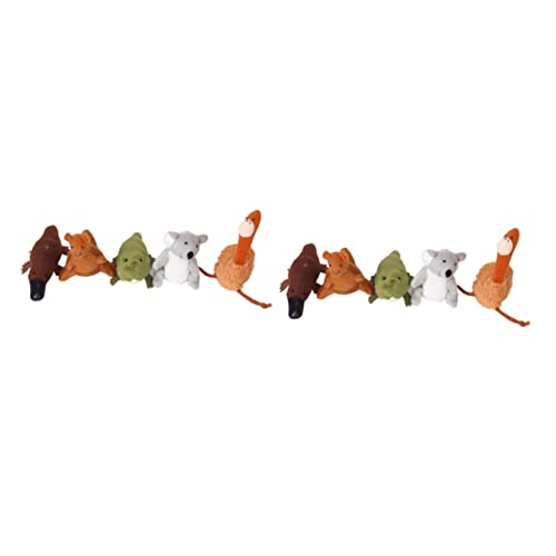 TOYANDONA Tierpuppen Kreativekraft 10 STK Fingerpuppen Spielzeug Tier Tierfiguren Tierische Fingerpuppen TOYANDONA Tierpuppen Kreativekraft 10 STK Fingerpuppen Spielzeug Tier Tierfiguren Tierische Fingerpuppen von TOYANDONA