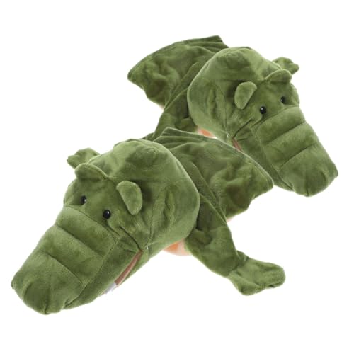 TOYANDONA Tierpuppenspielzeug Tierpuppe Zum Geschichtenerzählen Cartoon-Puppen Weiches Mit Tierköpfen Pädagogisches Handspielzeug Puppentiere Plüsch Grün TOYANDONA Tierpuppenspielzeug Tierpuppe Zum Geschichtenerzählen Cartoon-Puppen Weiches Mit Tierköpfen Pädagogisches Handspielzeug Puppentiere Plüsch Grün von TOYANDONA