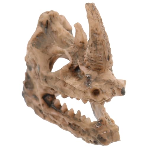 TOYANDONA Tierschädeldekoration Bausatz Miniatur Lebewesen Plüsch Halloween Dekoration Halloween-Dekoration wandverkleidung winzige Hausdekoration Puppenhausverzierung Plastik von TOYANDONA
