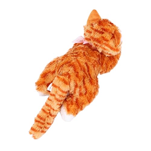 TOYANDONA Tierspielzeug für Cutie Cats kindergeburtstags mitgebsel für Katzen plüschkatzen katzenspielzeug cat Toy Katzenpuppe Geburtstag Puppe Cartoon-Puppe Orange TOYANDONA Tierspielzeug für Cutie Cats kindergeburtstags mitgebsel für Katzen plüschkatzen katzenspielzeug cat Toy Katzenpuppe Geburtstag Puppe Cartoon-Puppe Orange von TOYANDONA