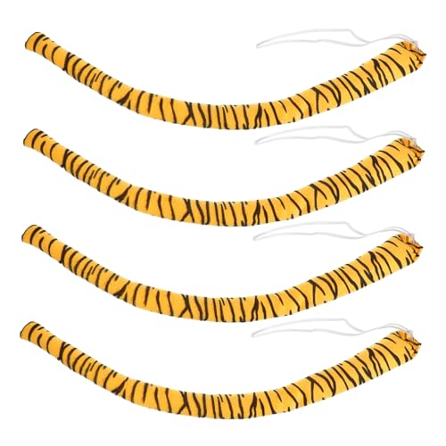 TOYANDONA Tiger Plüsch Tierkostüm Zubehör Leichtes Cosplay Accessoire Für Halloween Karneval Bühnenauftritte Und Mottoveranstaltungen von TOYANDONA