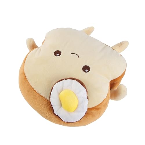 TOYANDONA Toast Brot Kissen Realistisches Brot Plüschkissen Für Sofa Und Couch Kreatives Lendenkissen Lustiges Und Weiches Dekokissen Für Erwachsene Hellbeige TOYANDONA Toast Brot Kissen Realistisches Brot Plüschkissen Für Sofa Und Couch Kreatives Lendenkissen Lustiges Und Weiches Dekokissen Für Erwachsene Hellbeige von TOYANDONA